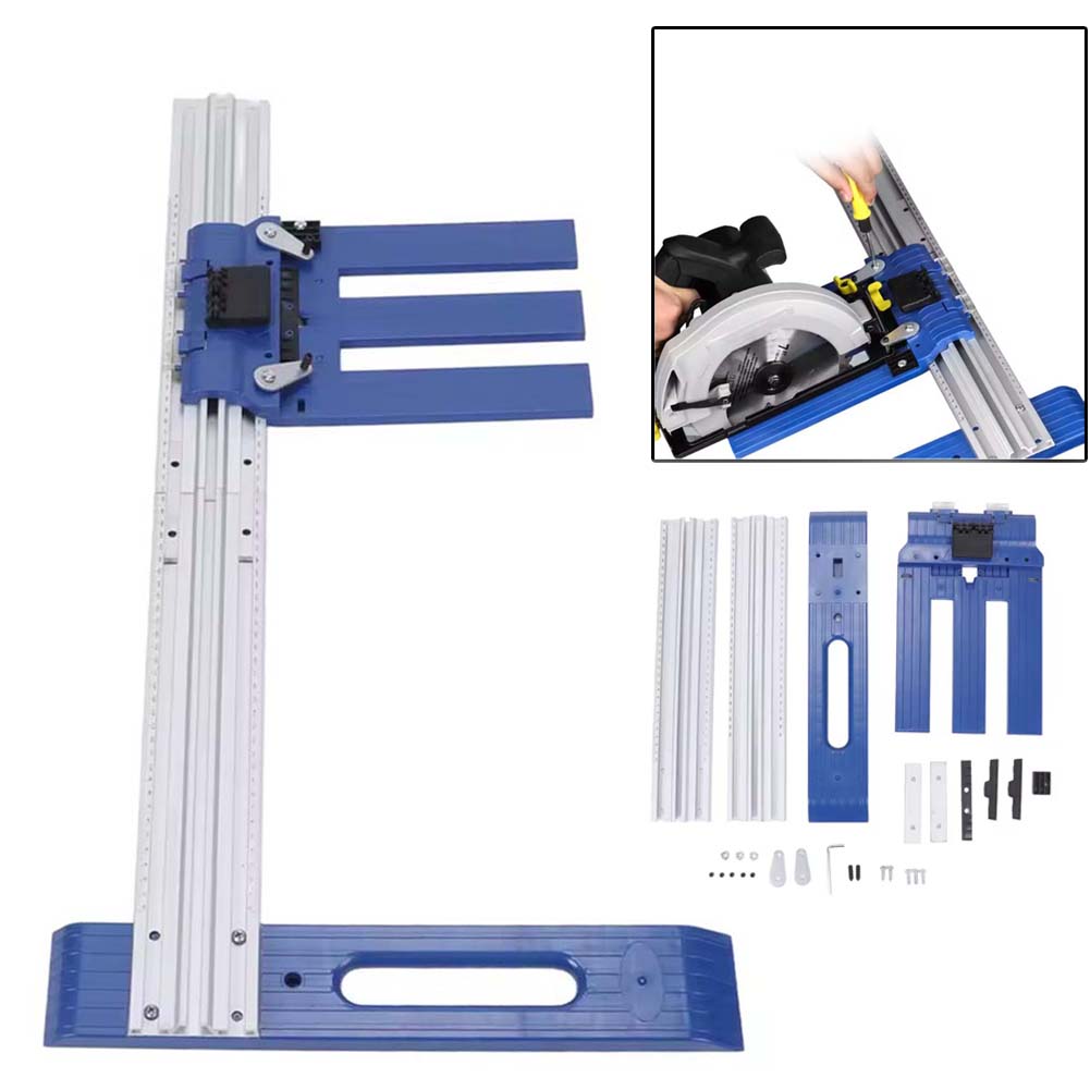 Электрическая циркулярная пила направляющая, Фиксированная направляющая для режущей машины, Направляющая скольжения, Направляющая для резки по дереву, Алюминиевая направляющая для циркулярной пилы China Mainland